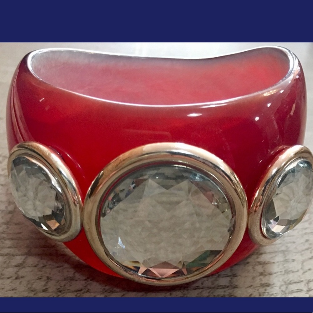 Large Rhinestone Bangle - Picture 6 of 6